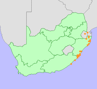 Distribution map