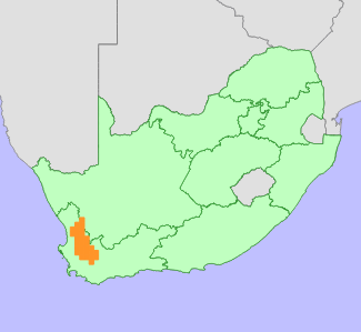 Distribution map