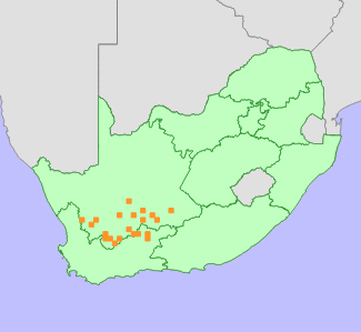 Distribution map