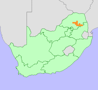 Distribution map