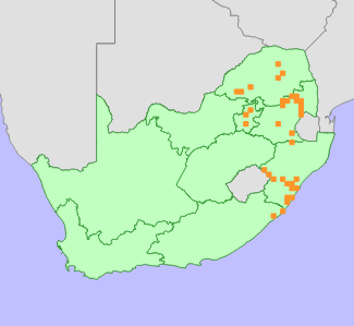 Distribution map