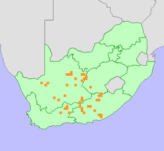 Distribution map