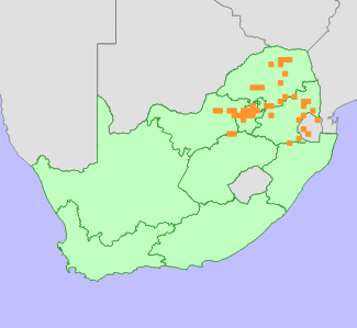 Distribution map