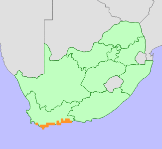 Distribution map