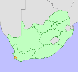 Distribution map