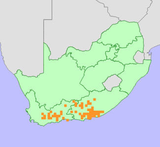 Distribution map