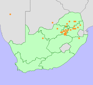 Distribution map