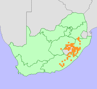 Distribution map
