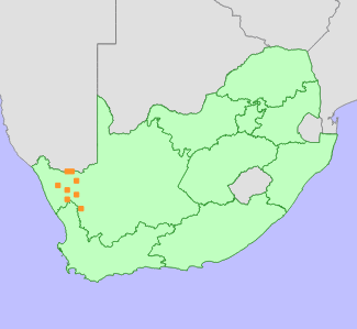 Distribution map