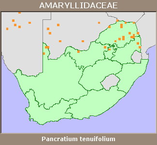 Distribution map