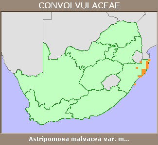 Distribution map