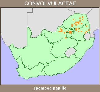 Distribution map