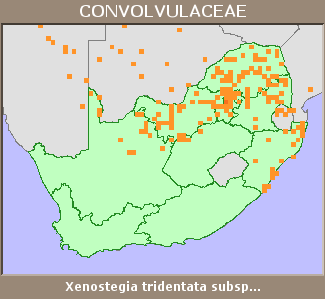 Distribution map