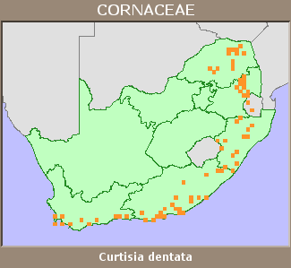 Distribution map