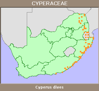 Distribution map