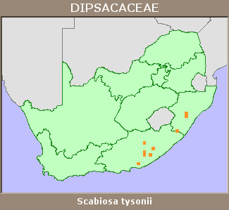 Distribution map