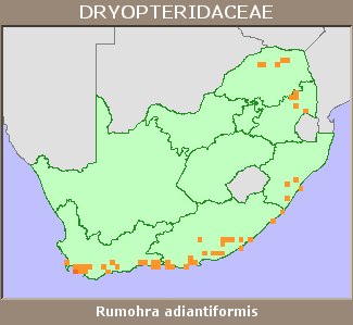 Distribution map
