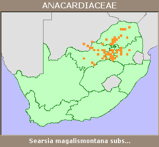 Distribution map