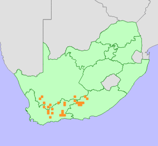 Distribution map