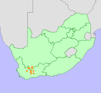 Distribution map