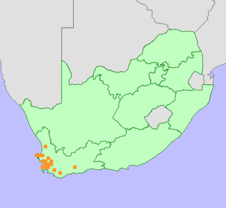 Distribution map