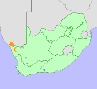 Distribution map