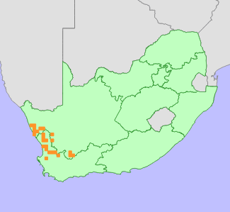 Distribution map