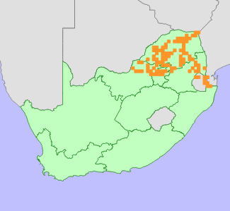 Distribution map