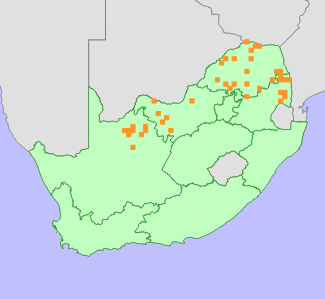 Distribution map
