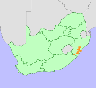 Distribution map