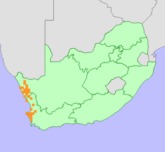 Distribution map