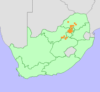 Distribution map