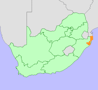 Distribution map