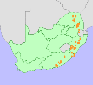 Distribution map