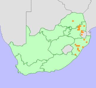 Distribution map