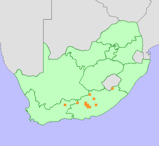 Distribution map