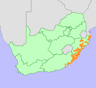 Distribution map