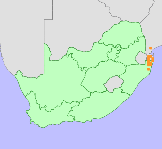 Distribution map