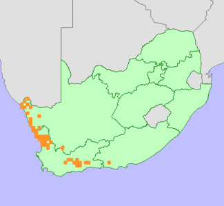 Distribution map