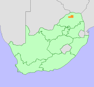 Distribution map