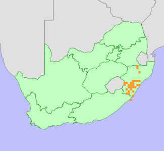 Distribution map