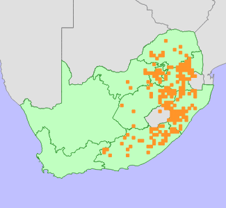 Distribution map