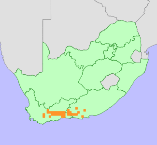 Distribution map