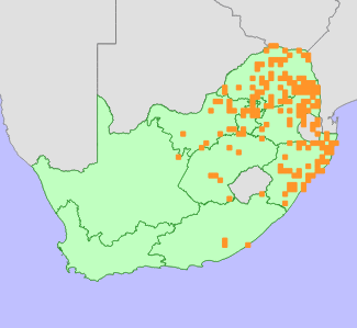 Distribution map