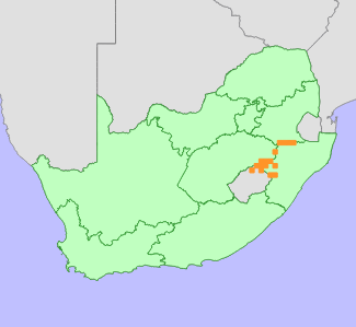 Distribution map