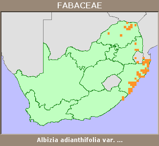 Distribution map