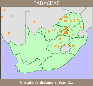 Distribution map