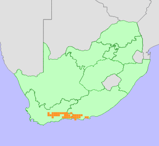 Distribution map