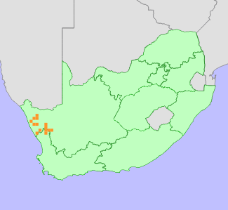 Distribution map