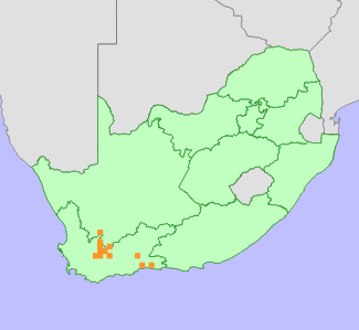 Distribution map